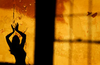 Shadow on Church Wall