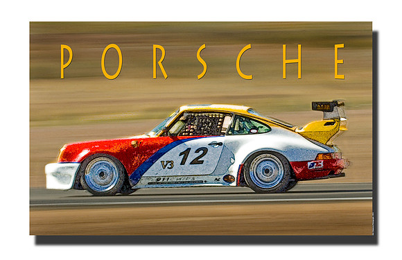 Porsche at Willow Springs