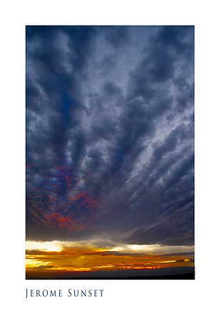 Jerome Sunset 13x19