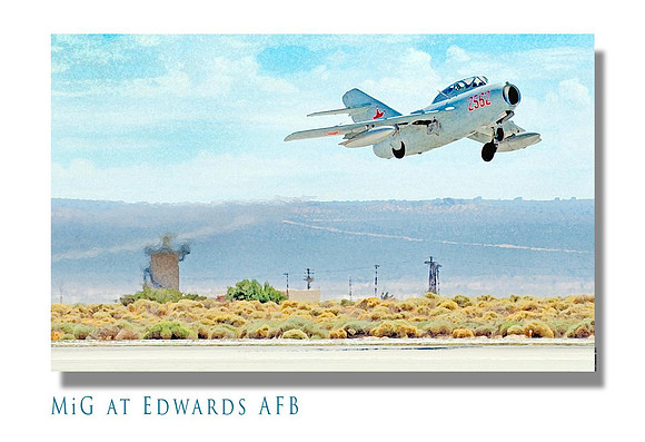 Mig at Edwards AFB